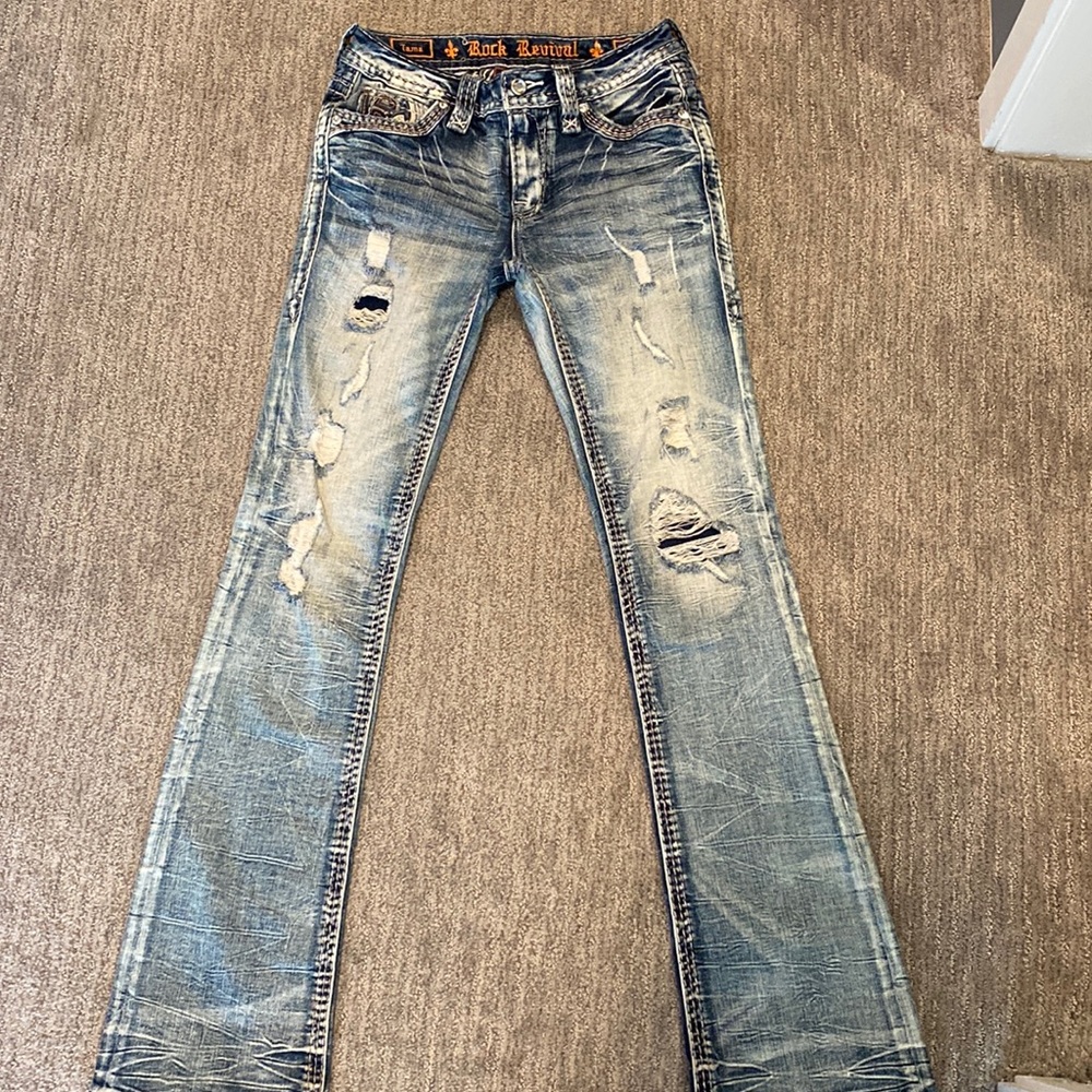 Woman’s Rock Revival bootcut jeans